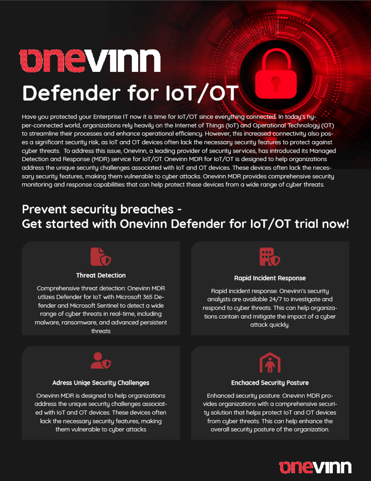 Defender for IoT Trail